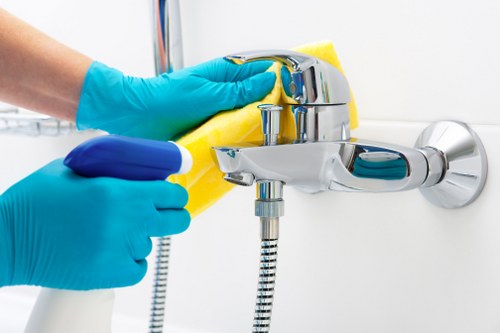 Detailed cleaning of reception and client-facing office areas in Camberwell